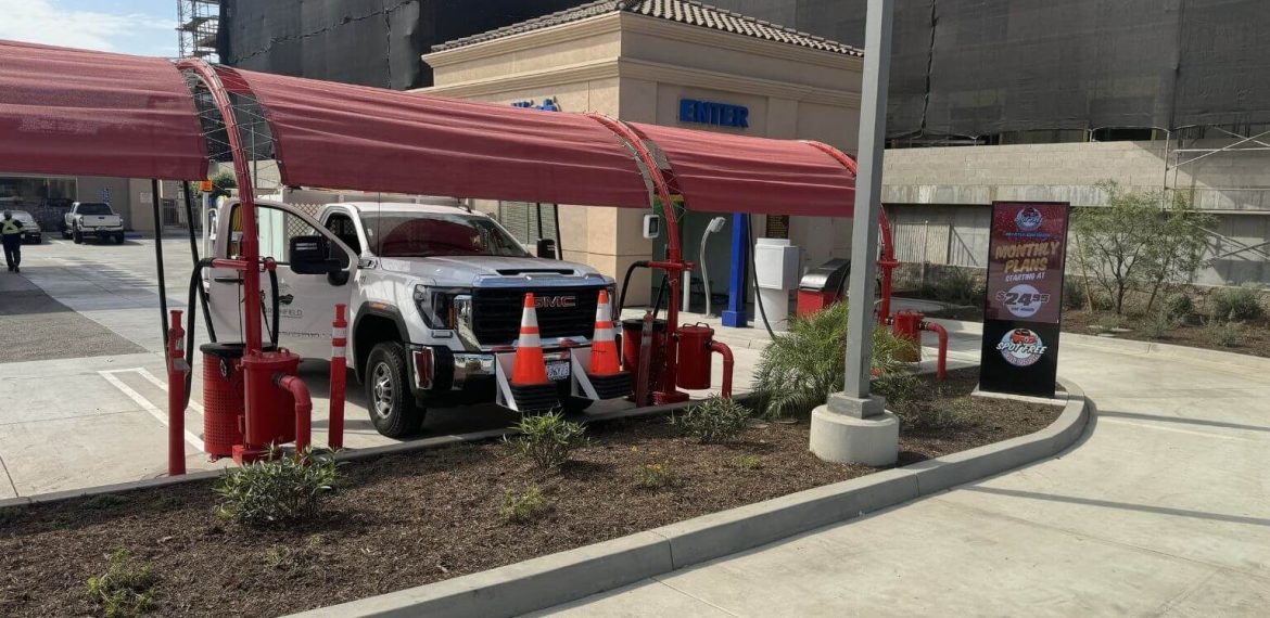 Brushless Car wash Monrovia Chevron los angeles, best car wash near me monrovia